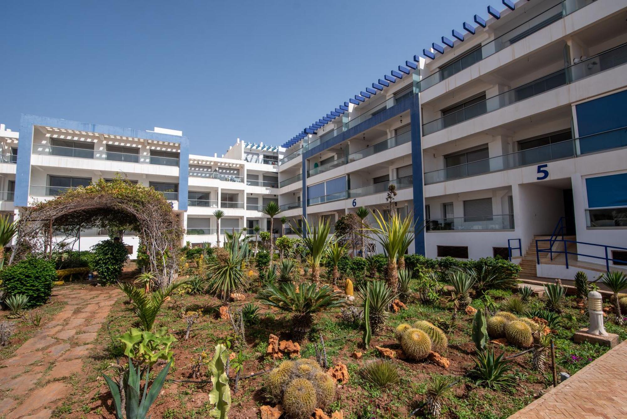 Appartement Pied Dans L'Eau Avec Piscine Aourir Esterno foto